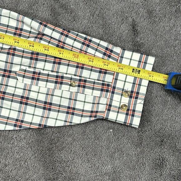 LL Bean Sz XXL Tall Traditional Fit Scotch Plaid Cotton Button Down Long Sleeve - Picture 10 of 12
